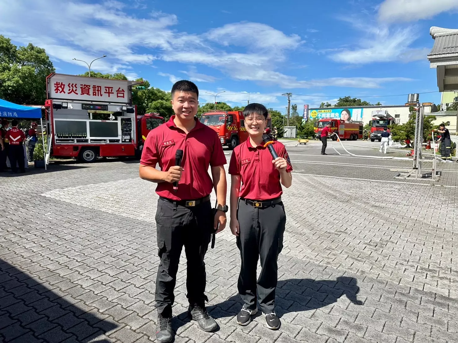 巧固球國手變身消防女力 八德分隊吳安怡倡導職場平權獲頒金桃獎 S 38150159 0