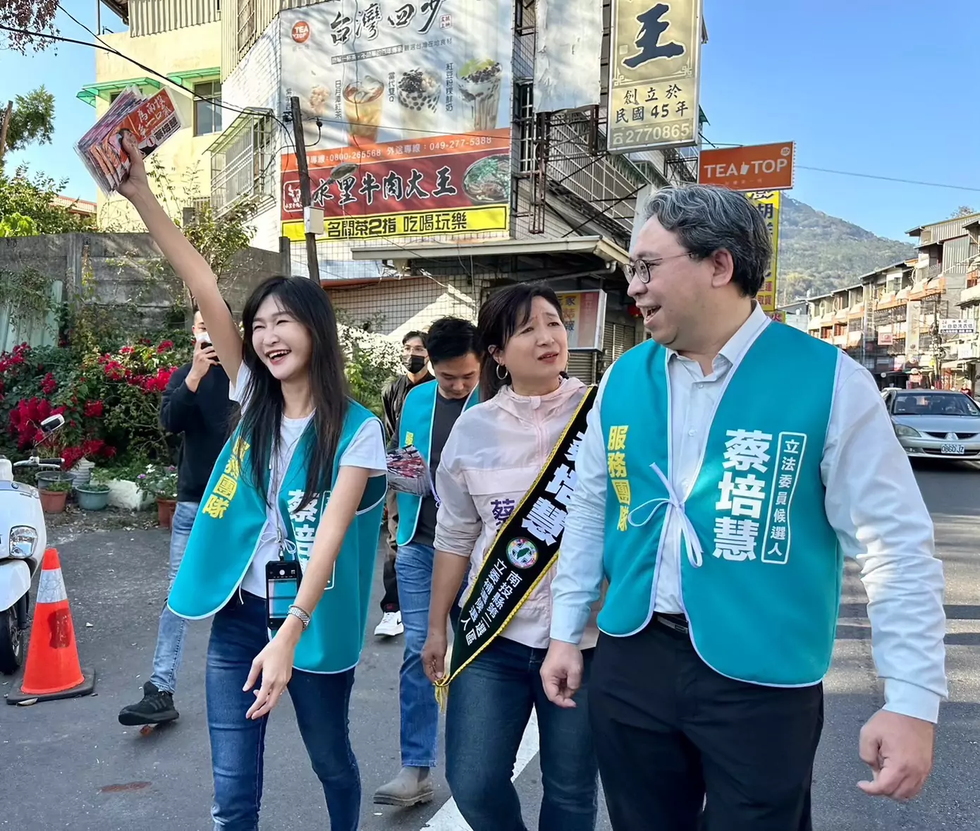 綠營徵召黃世杰參選桃園市長 黃瓊慧:一定能讓市民更有感 S 407150617 0
