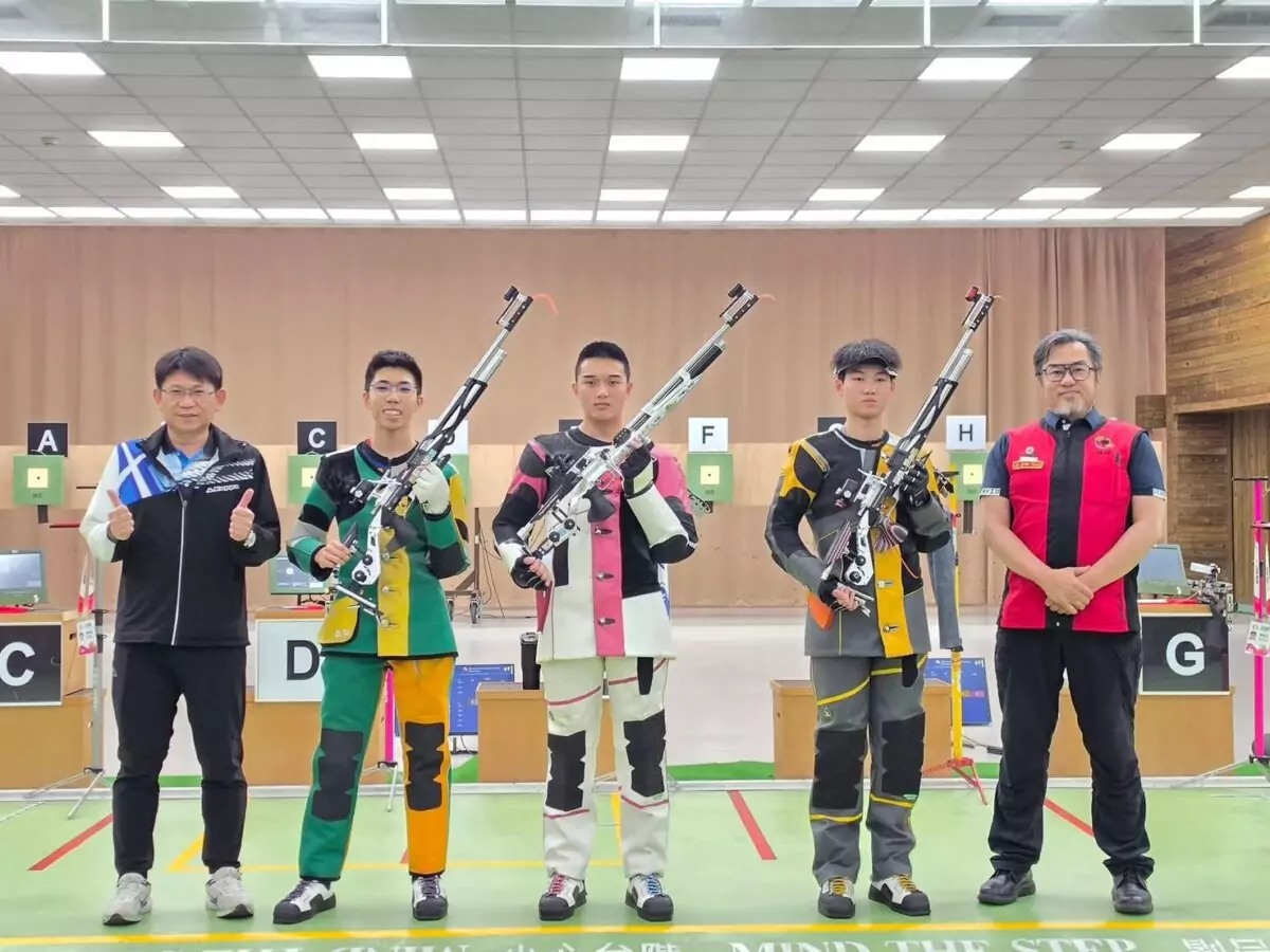 桃園南崁高中射擊隊全中運發威 橫掃5金7銀寫校史新頁 S 85704712