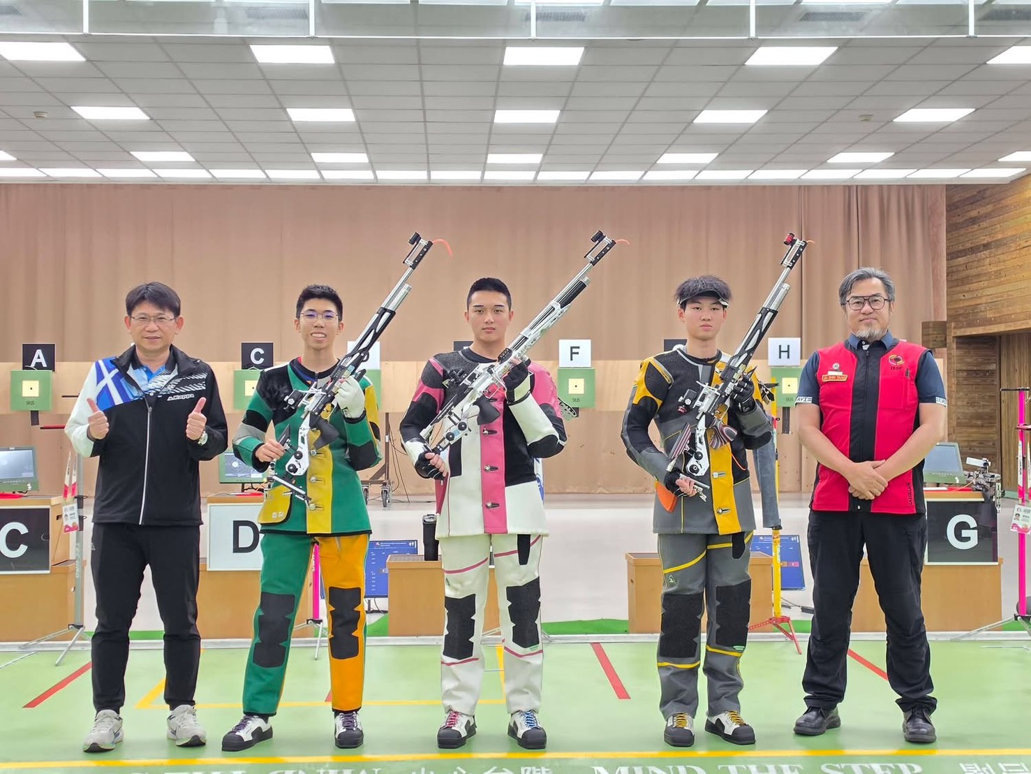 桃園南崁高中射擊隊全中運發威 橫掃5金7銀寫校史新頁 桃園南崁高中射擊隊全中運發威 橫掃5金7銀寫校史新頁