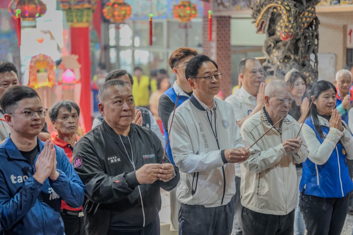 大檜溪福元宮廣澤尊王守護在地百年 張善政贈匾感謝廟方貢獻 c50de540 6730 4ac5 b964 bcecb0f7c4d3