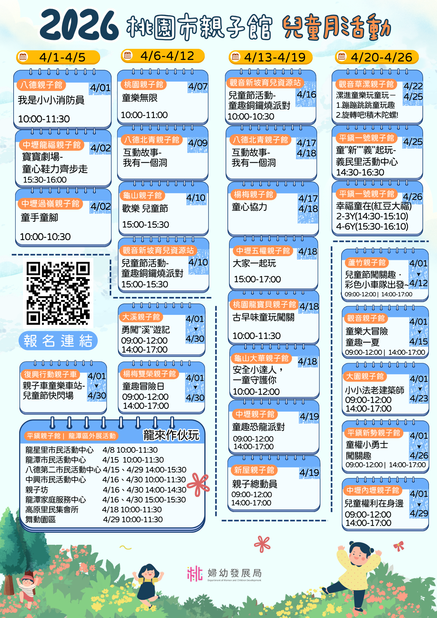 桃園市親子館兒童月活動 0