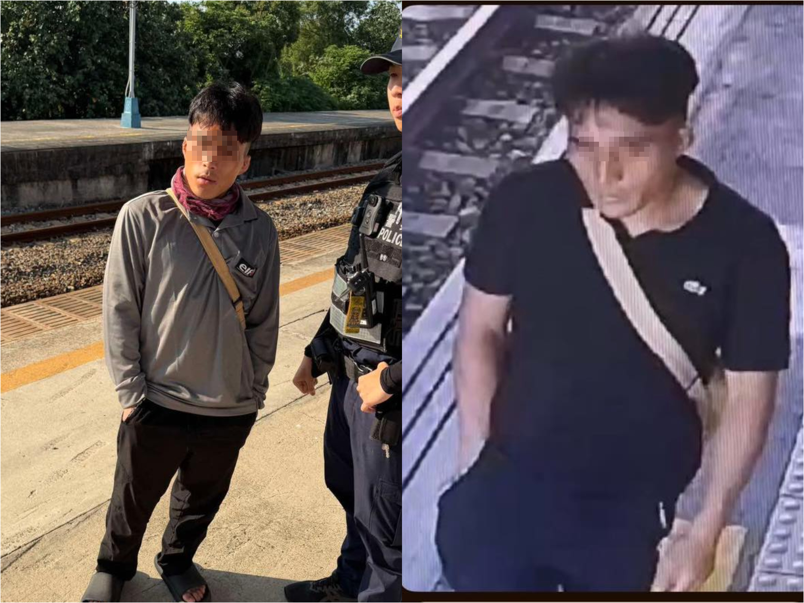 2度在台鐵列車猥褻被逮 男再闖田中站亂按號誌後落跑 2度在台鐵列車猥褻被逮 男再闖田中站亂按號誌後落跑