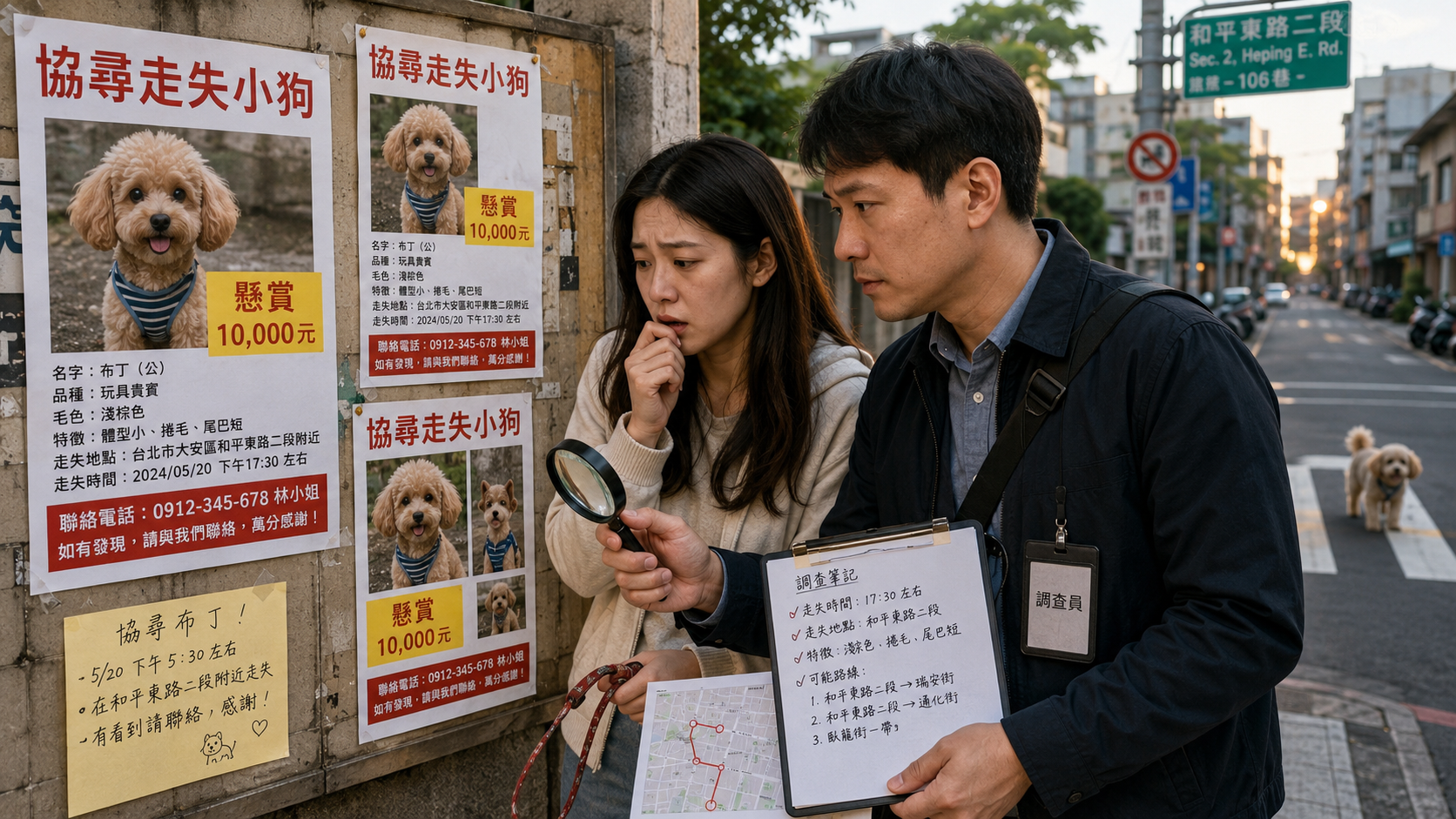 毛孩走失掀高額賞金潮，台灣偵探職業總會曝協尋寵物案件增3成