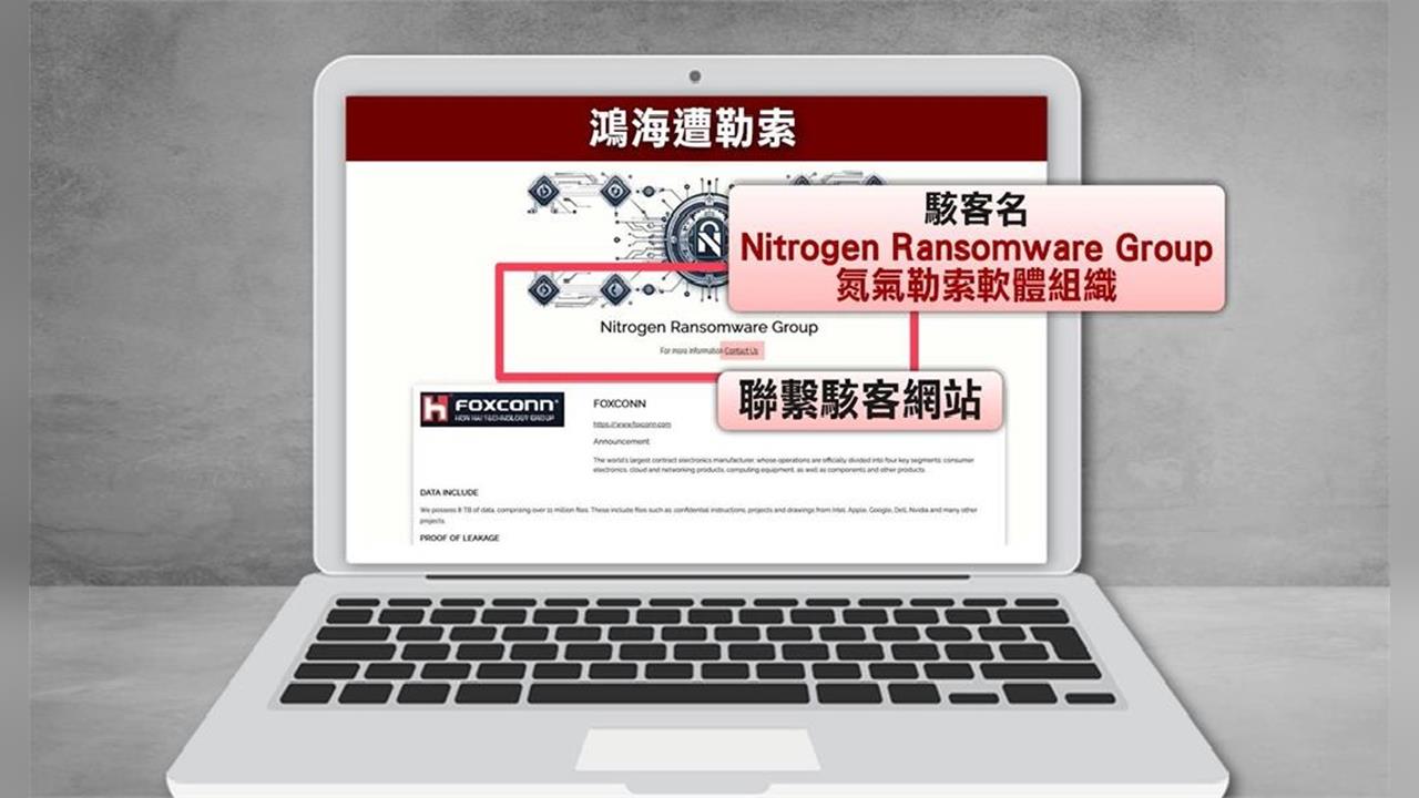 鴻海威斯康辛州廠區爆發重大資安事件 震撼全球科技供應鏈 鴻海威斯康辛州廠區爆發重大資安事件 震撼全球科技供應鏈