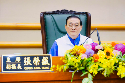 10連霸傳奇表態不選! 嘉市副議長張榮藏笑喊:再連任就90歲了 10連霸傳奇表態不選! 嘉市副議長張榮藏笑喊:再連任就90歲了