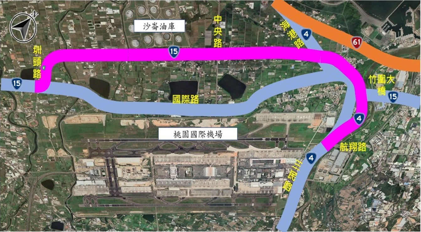注意!大園新台4線、台15線5/23通車 部分舊道路將封閉 3 3 1