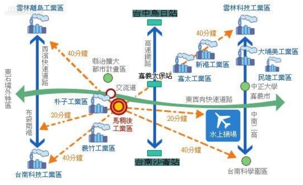 別再看不起嘉義! 台積電新「半小時支援圈」成型 別再看不起嘉義! 台積電新「半小時支援圈」成型