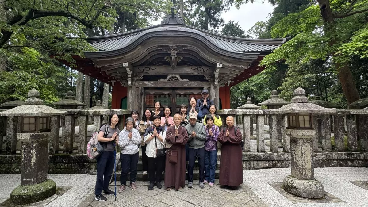 靈鷲山日本天眼草堂旅行禪首發 琵琶湖畔修平安禪減法充電 44 2