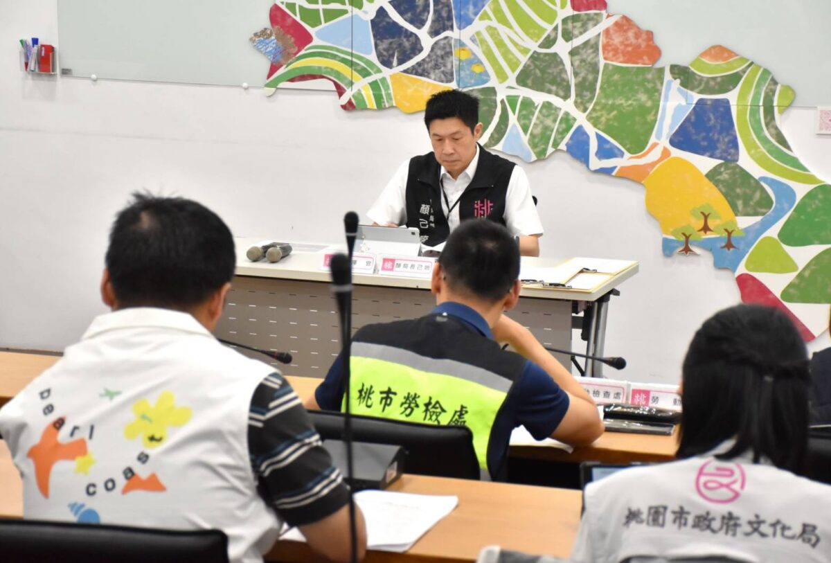 桃園這區曾現39.1度高溫 桃園跨局處兵棋推演防熱浪災害 4545 13