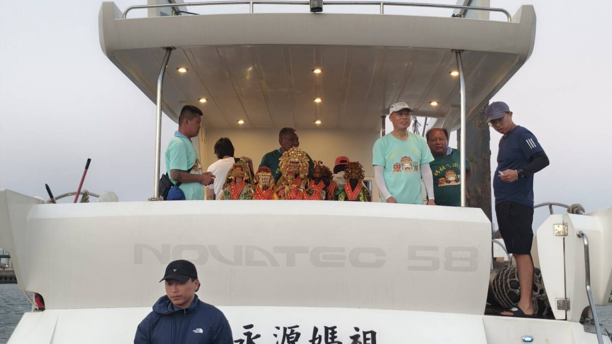 永源媽祖號環臺會香歸來 大園警護駕交通維安零事故 455064 0