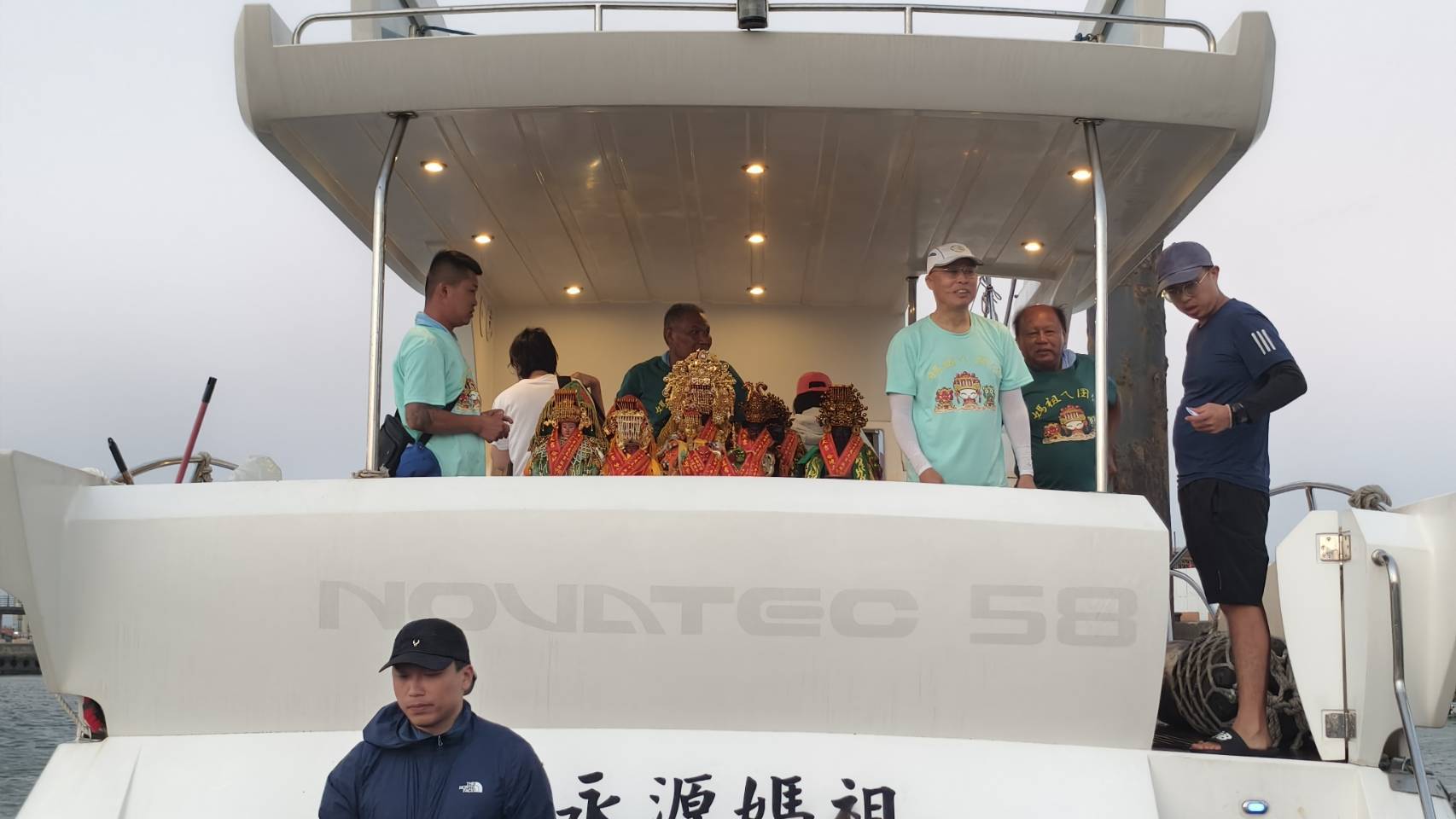 永源媽祖號環臺會香歸來 大園警護駕交通維安零事故 永源媽祖號環臺會香歸來 大園警護駕交通維安零事故