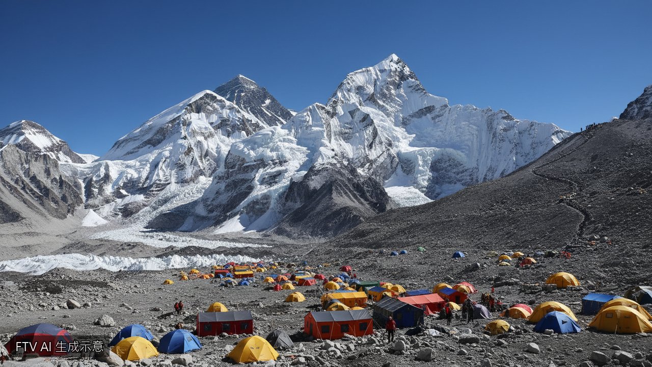聖母峰迎史上最繁忙登山季 登頂人數將首度突破1000大關 聖母峰迎史上最繁忙登山季 登頂人數將首度突破1000大關