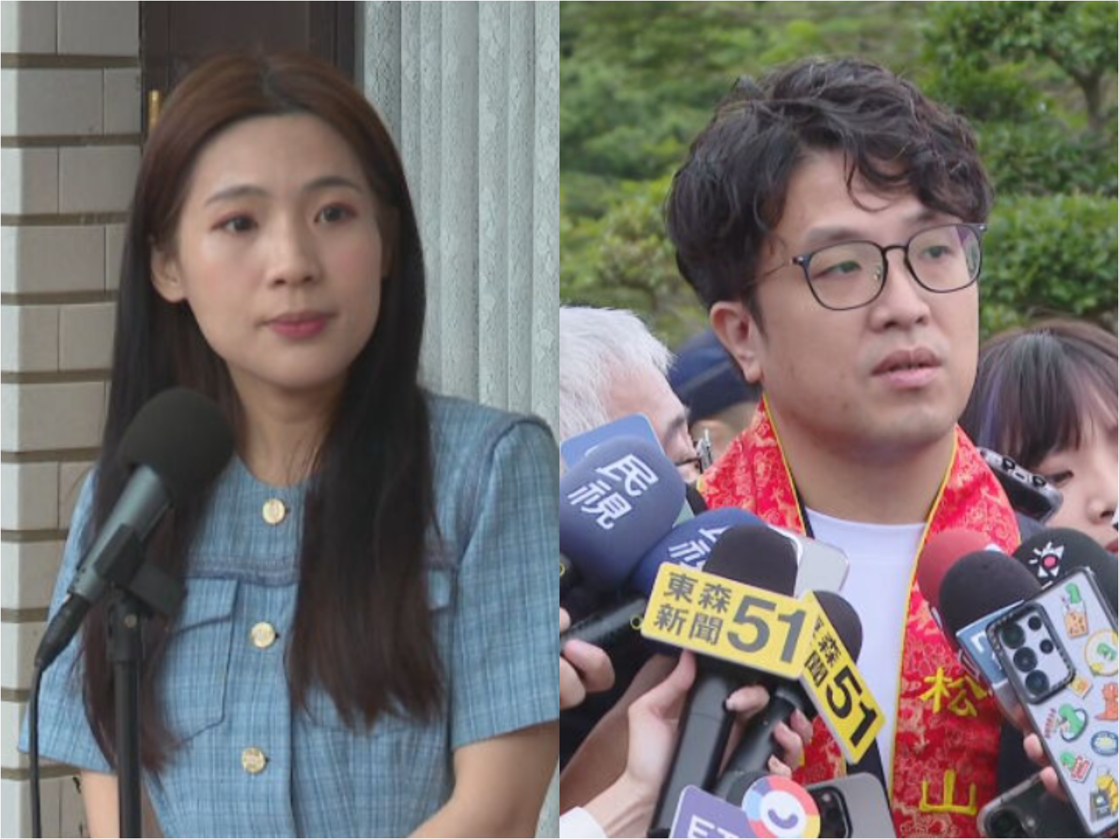 徐巧芯笑稱「藍營靠他救大選」 沈伯洋:讓人開心也是功德 徐巧芯笑稱「藍營靠他救大選」 沈伯洋:讓人開心也是功德