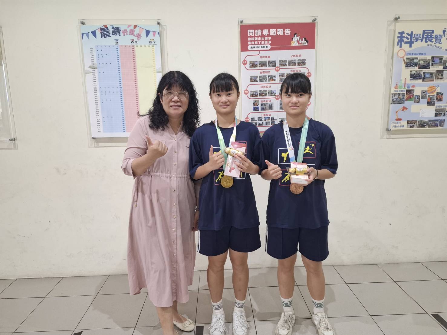 中壢國中姊妹檔摘全中運拳擊銀、銅牌 姊姊抱病上場妹妹一路扶持 764339 0