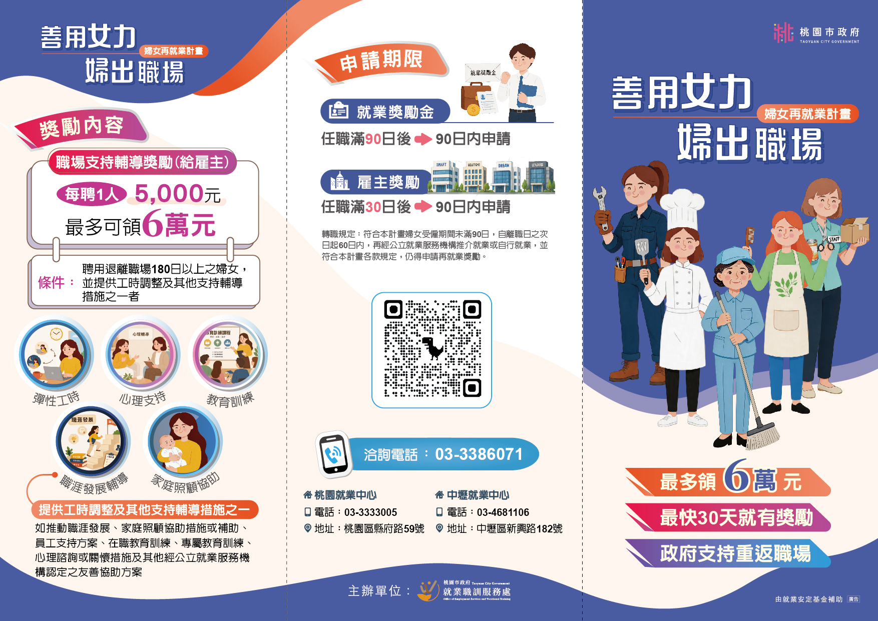 最多領6萬!桃園就服處推婦女再就業計畫 申請資格一次看 S 59146259 0