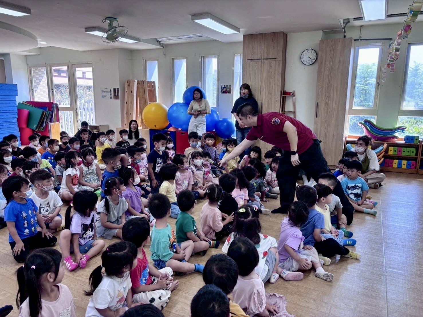 桃消埔心分隊防災宣導幼兒園登場 從小培養正確應變能力 S 7127084 0