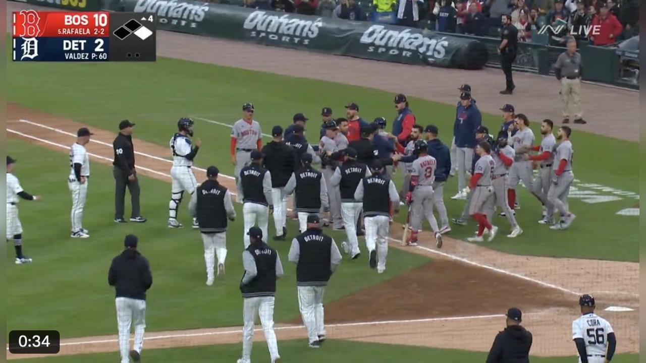 老虎先發連續挨轟後投觸身球 李灝宇生涯首次MLB「大場面」 老虎先發連續挨轟後投觸身球 李灝宇生涯首次MLB「大場面」