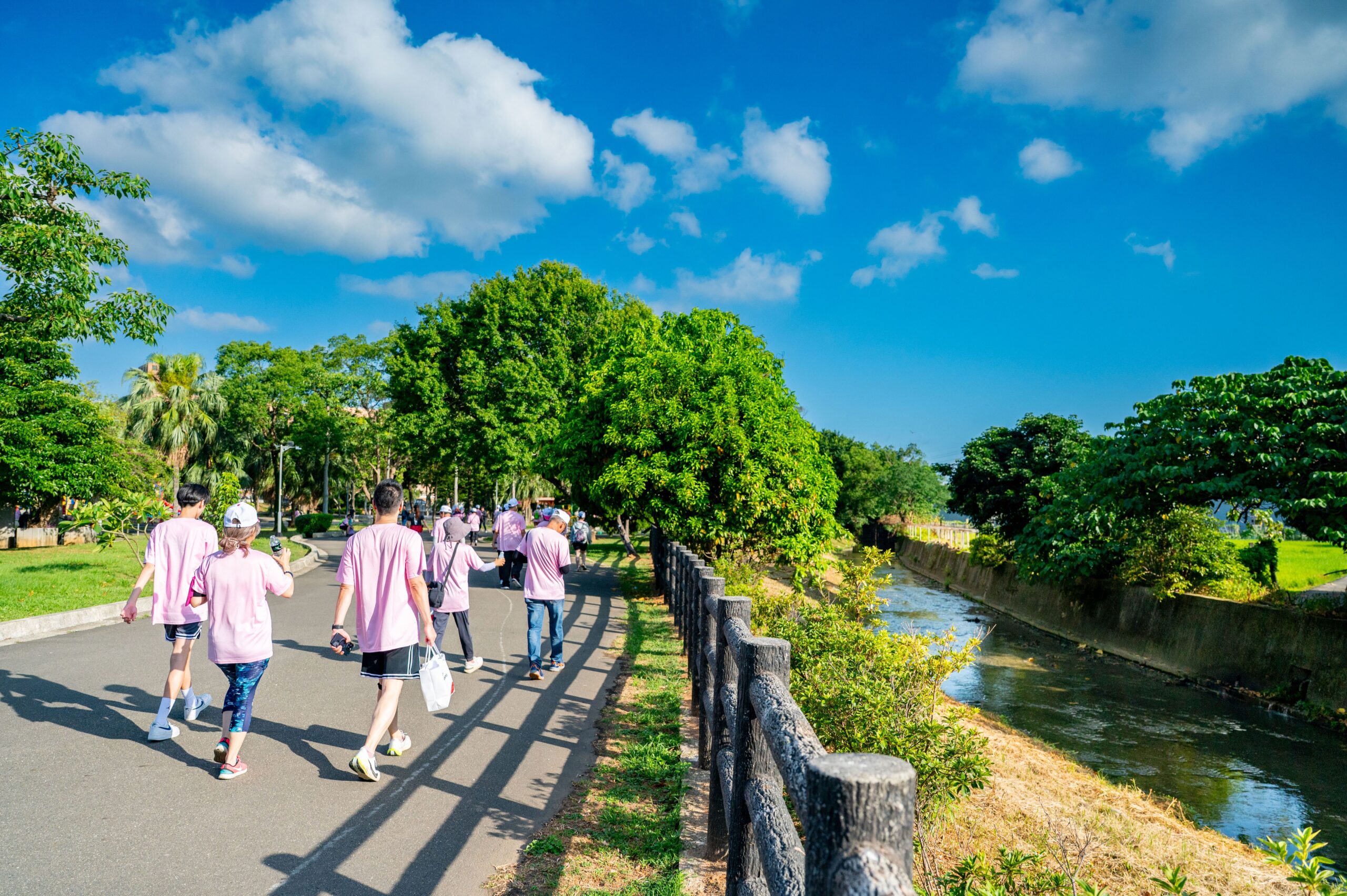 黃墘溪水質改善!2000人健走響應 桃園力推永續河川 黃墘溪水質改善!2000人健走響應 桃園力推永續河川