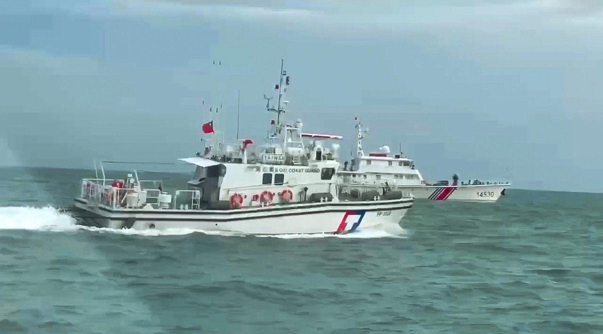 端午前夕中國海警船再擾金門 海巡署捍衛主權強勢驅離 端午前夕中國海警船再擾金門 海巡署捍衛主權強勢驅離