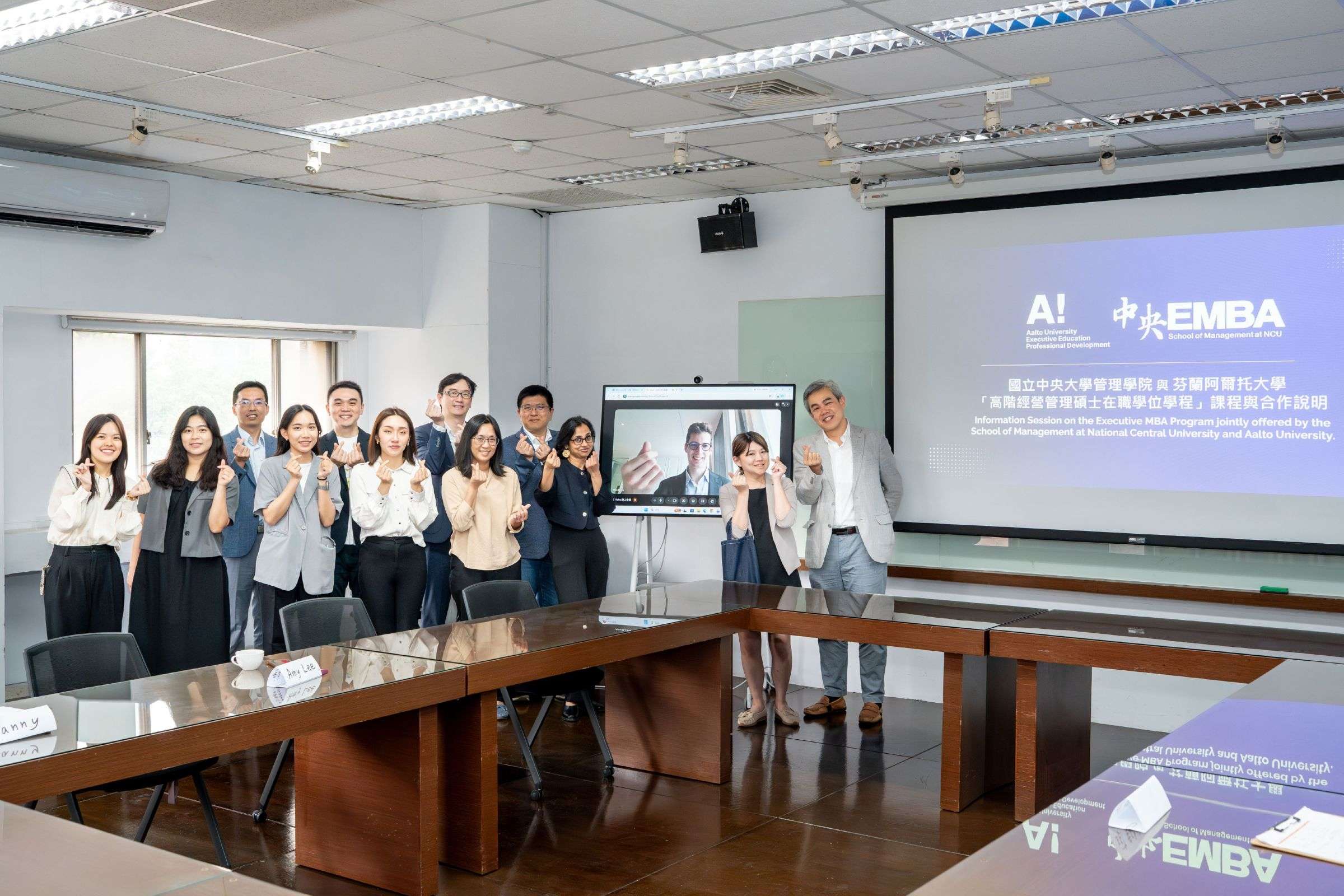 中央大學深化國際教育合作 舉辦芬蘭Aalto EE課程交流會 1150602 1
