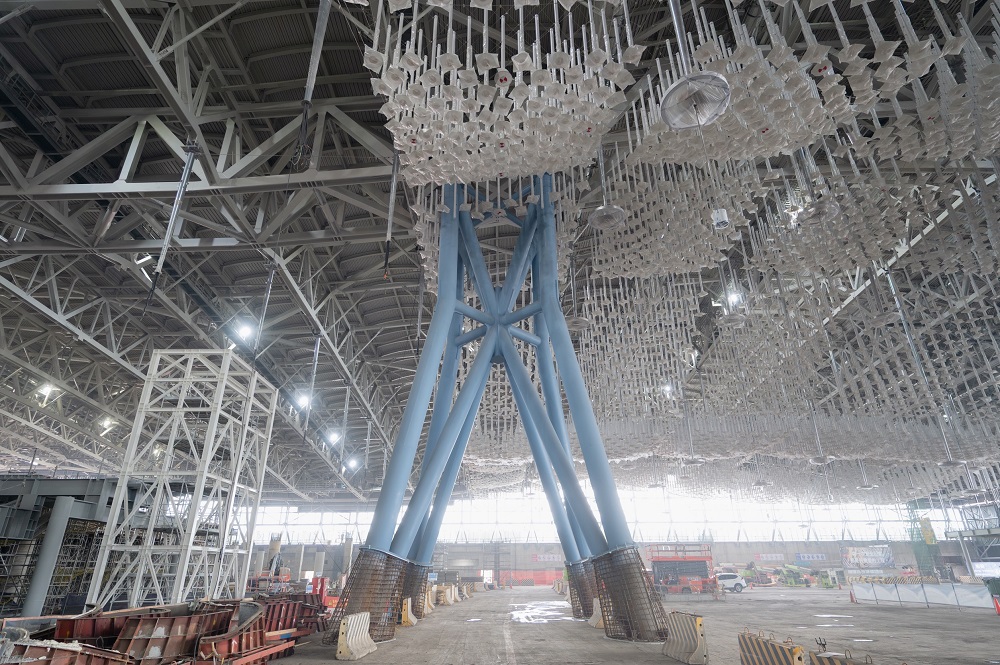 交通部長陳世凱視察第三航廈 期許桃園機場成為東亞樞紐機場 211