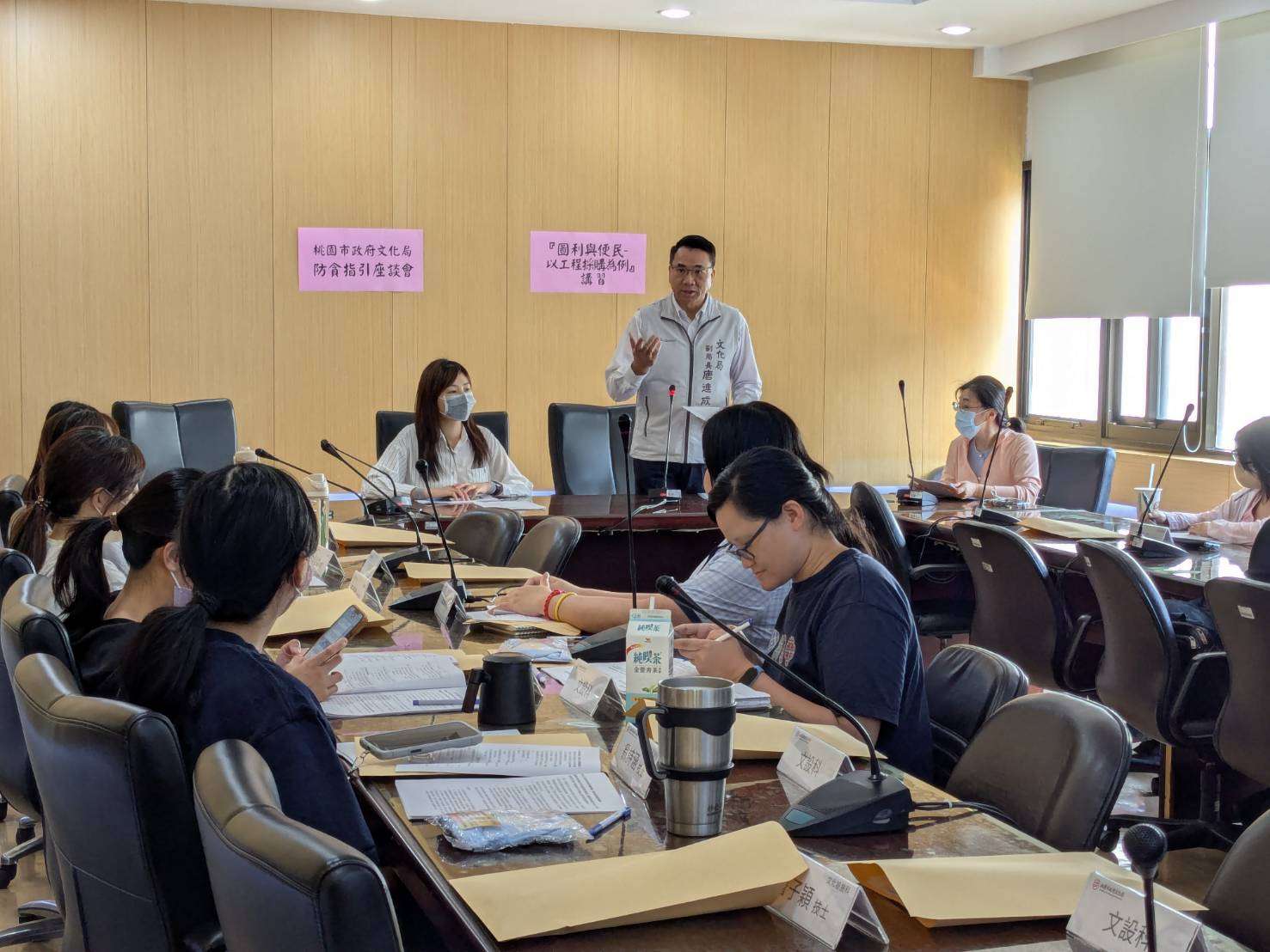 桃園文化局深化廉潔風氣 辦講習助公務員研擬防弊措施 桃園文化局深化廉潔風氣 辦講習助公務員研擬防弊措施