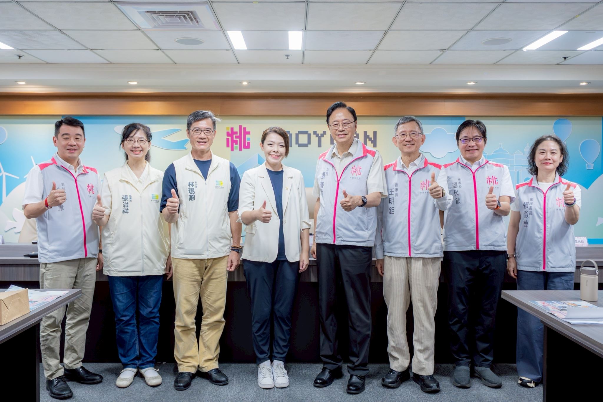 桃園、新竹雙城交流市政經驗 張善政曝龍科三期目前進度