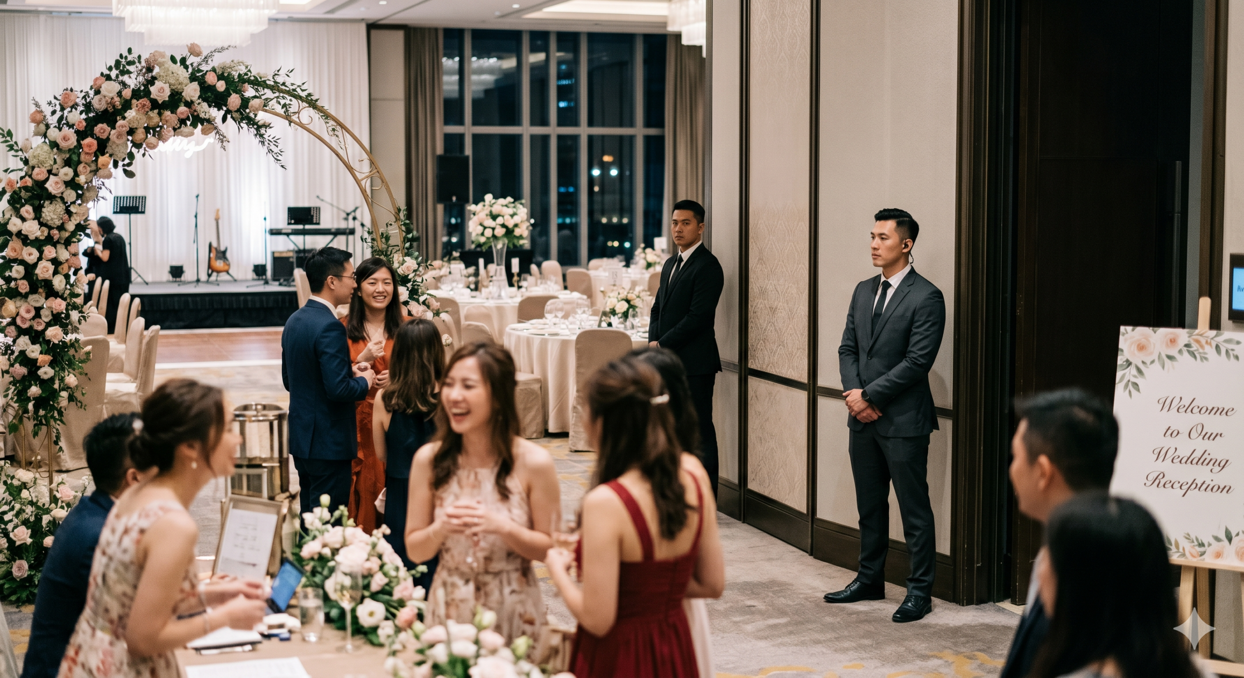 婚禮前遭恐怖情人威脅鬧場　私人保鑣成功攔阻鬧場危機