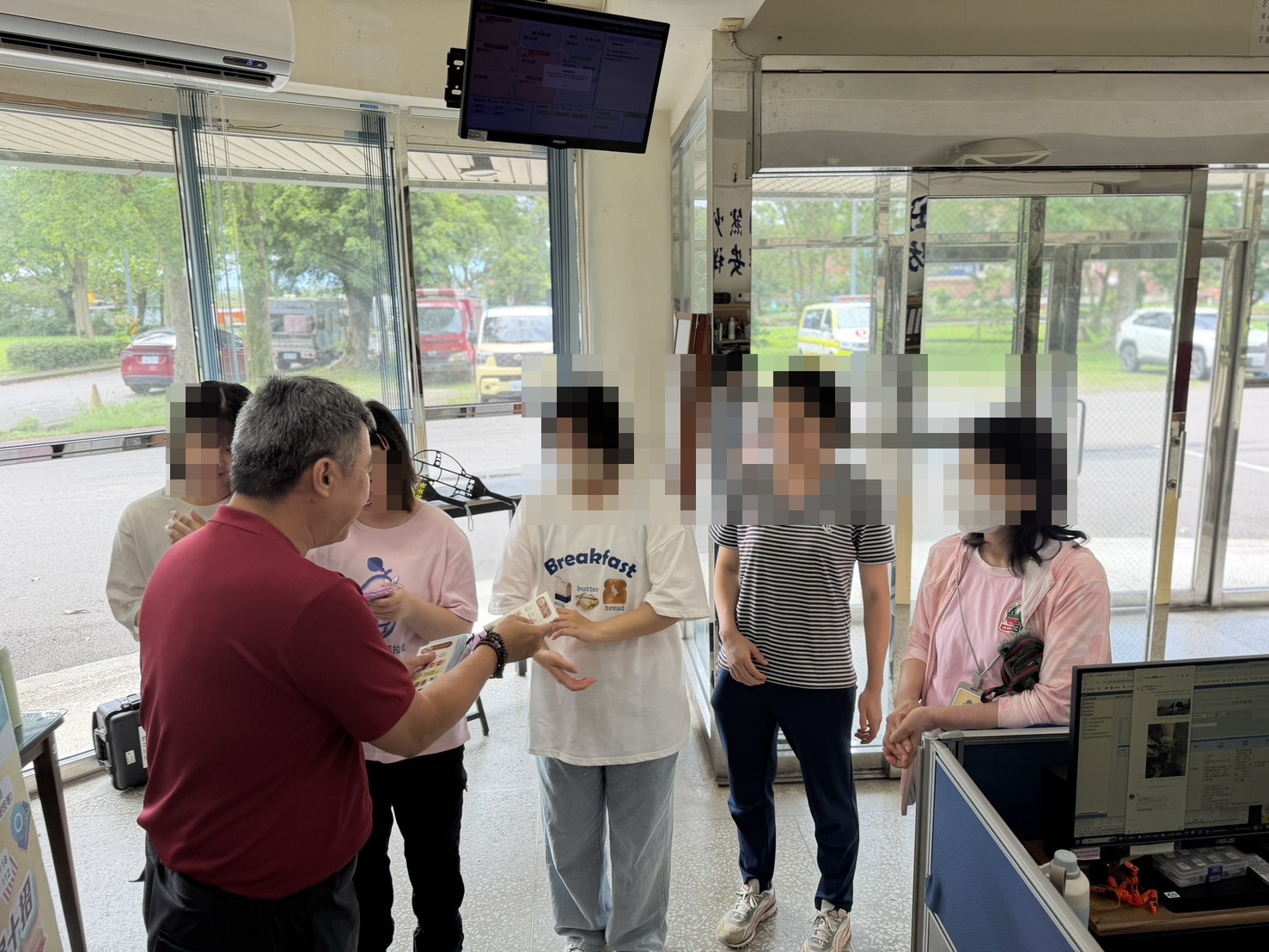 龍潭啟智教養院參訪高平消防 強化院生防災觀念 4854534534