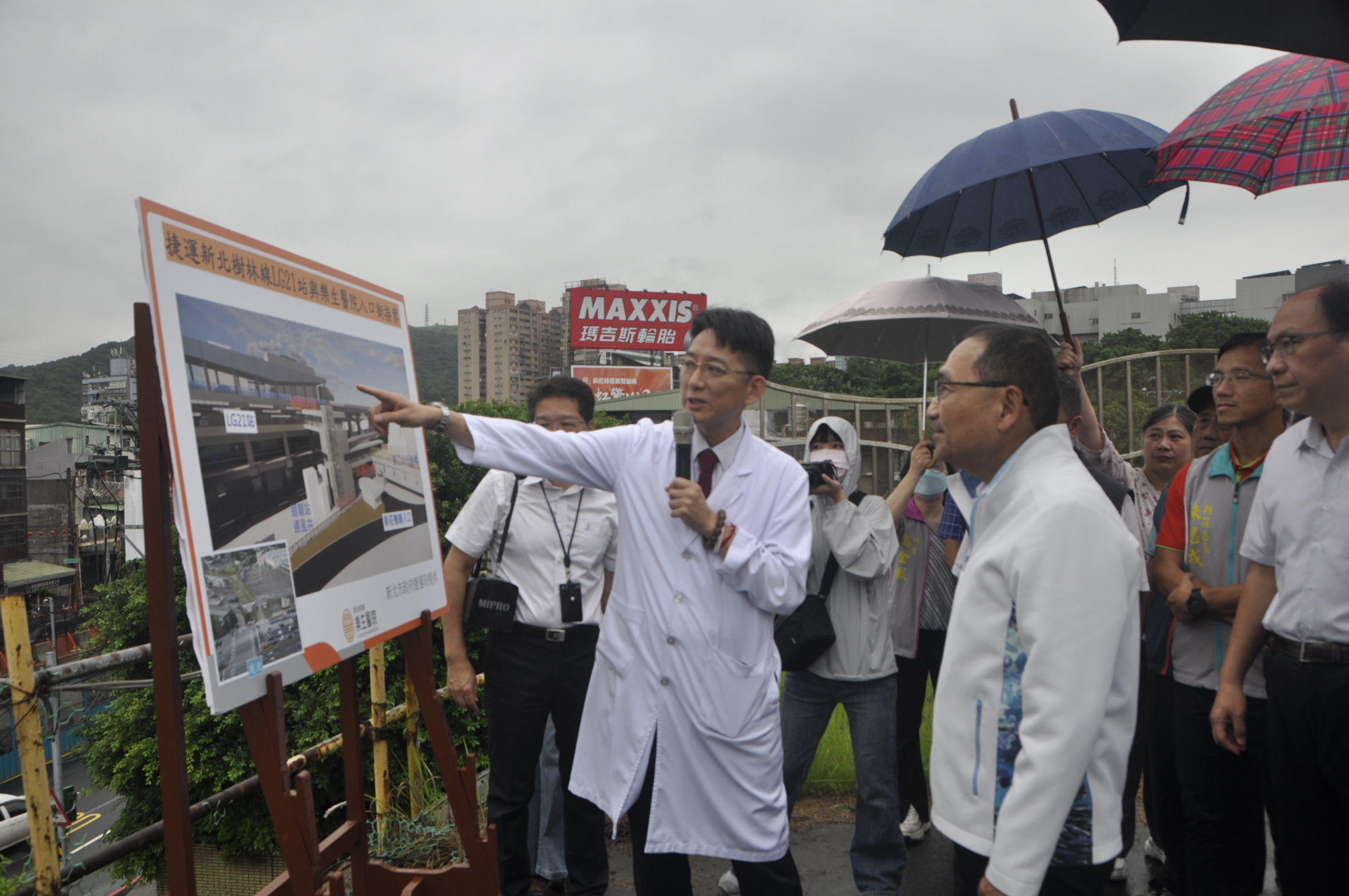 侯友宜參訪樂生醫院 院方爭取路橋獲得正面回應 DSC0144 0
