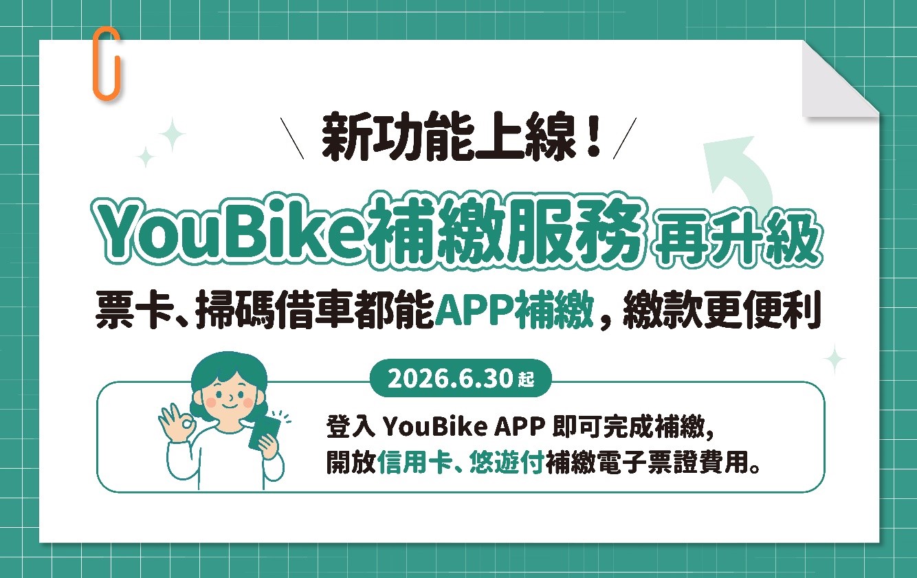 桃園YouBike扣款失敗 6/30起可以APP線上補繳 S 151429132 0