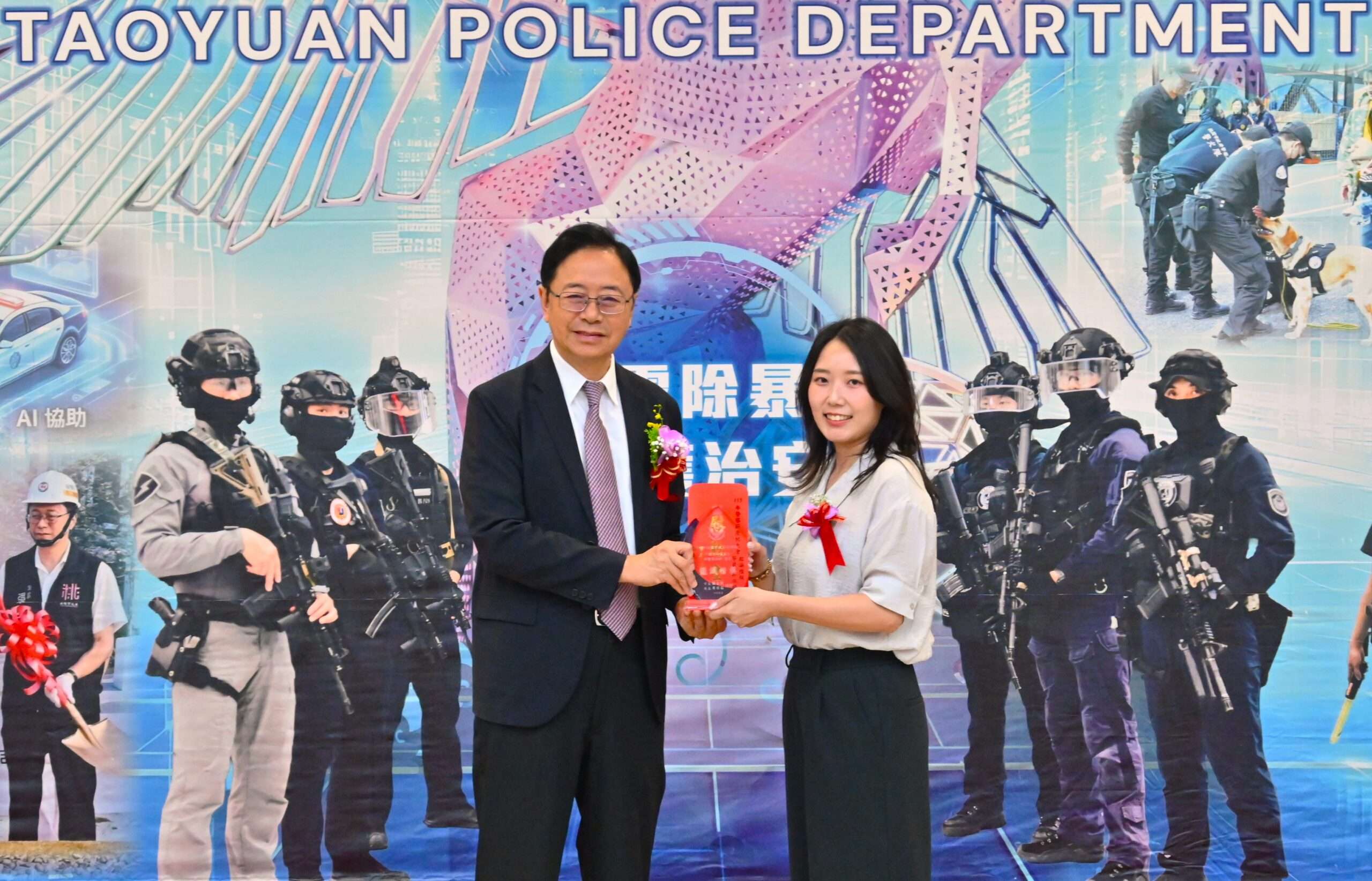 自比「皮克敏」細心採證!中壢分局女警許淑婷獲選桃園鑑識楷模 自比「皮克敏」細心採證!中壢分局女警許淑婷獲選桃園鑑識楷模