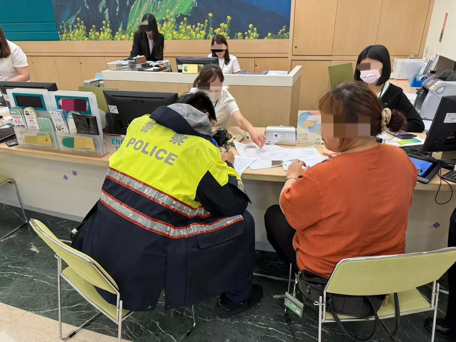 中壢女欲匯款1065萬日幣 警得知原因急阻止 中壢女欲匯款1065萬日幣 警得知原因急阻止