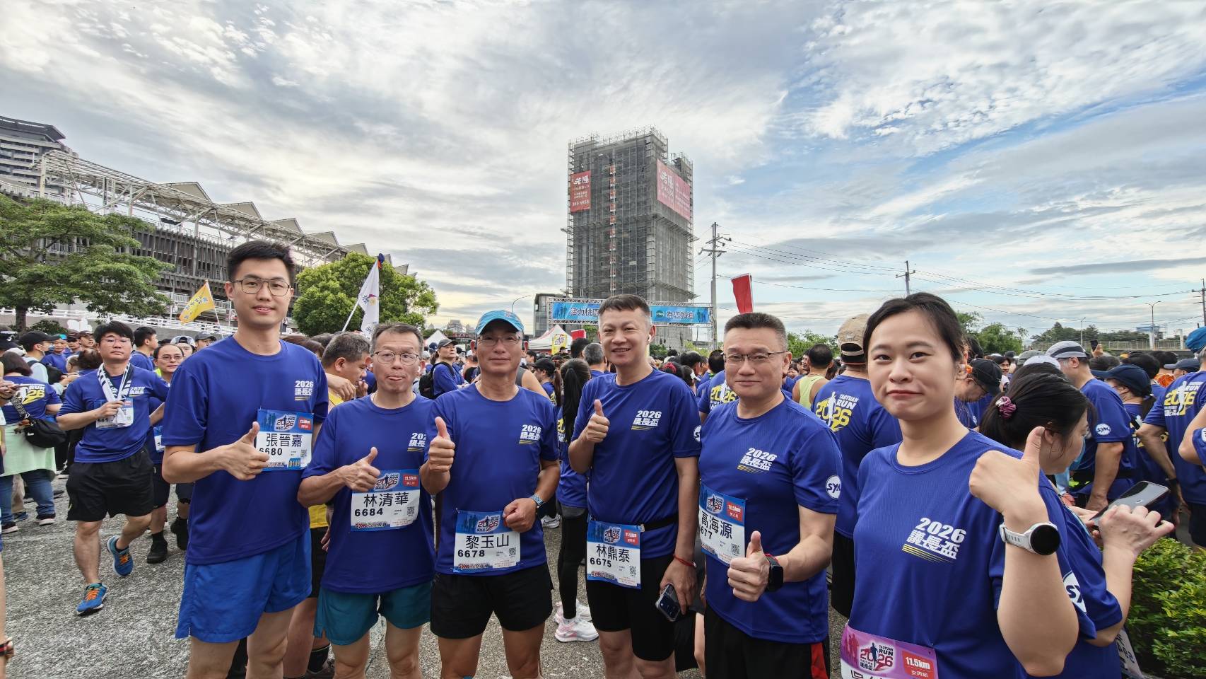 中壢分局長林鼎泰率隊參加議長盃路跑 促進員警身心健康 S 24576067 0