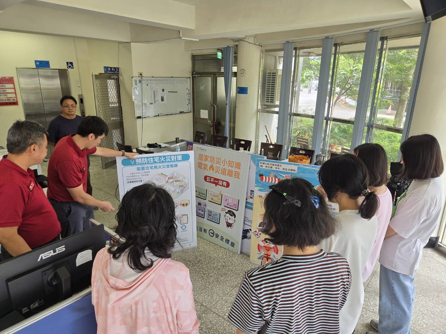 龍潭啟智教養院參訪高平消防 強化院生防災觀念 S 30138379 0