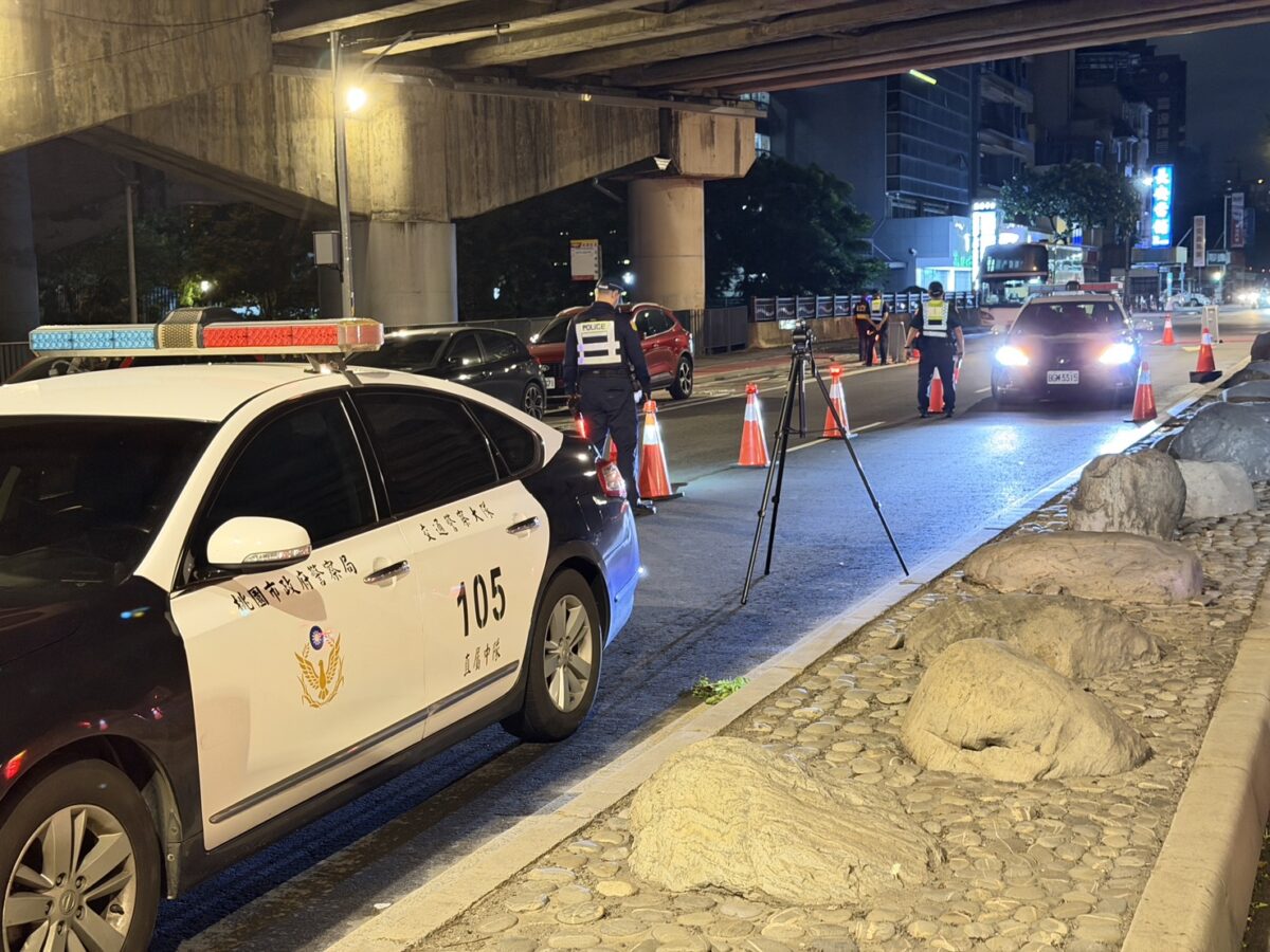 雷霆掃蕩毒駕!桃警全天候封鎖路檢 追查喪屍煙彈供毒源 S 81903649