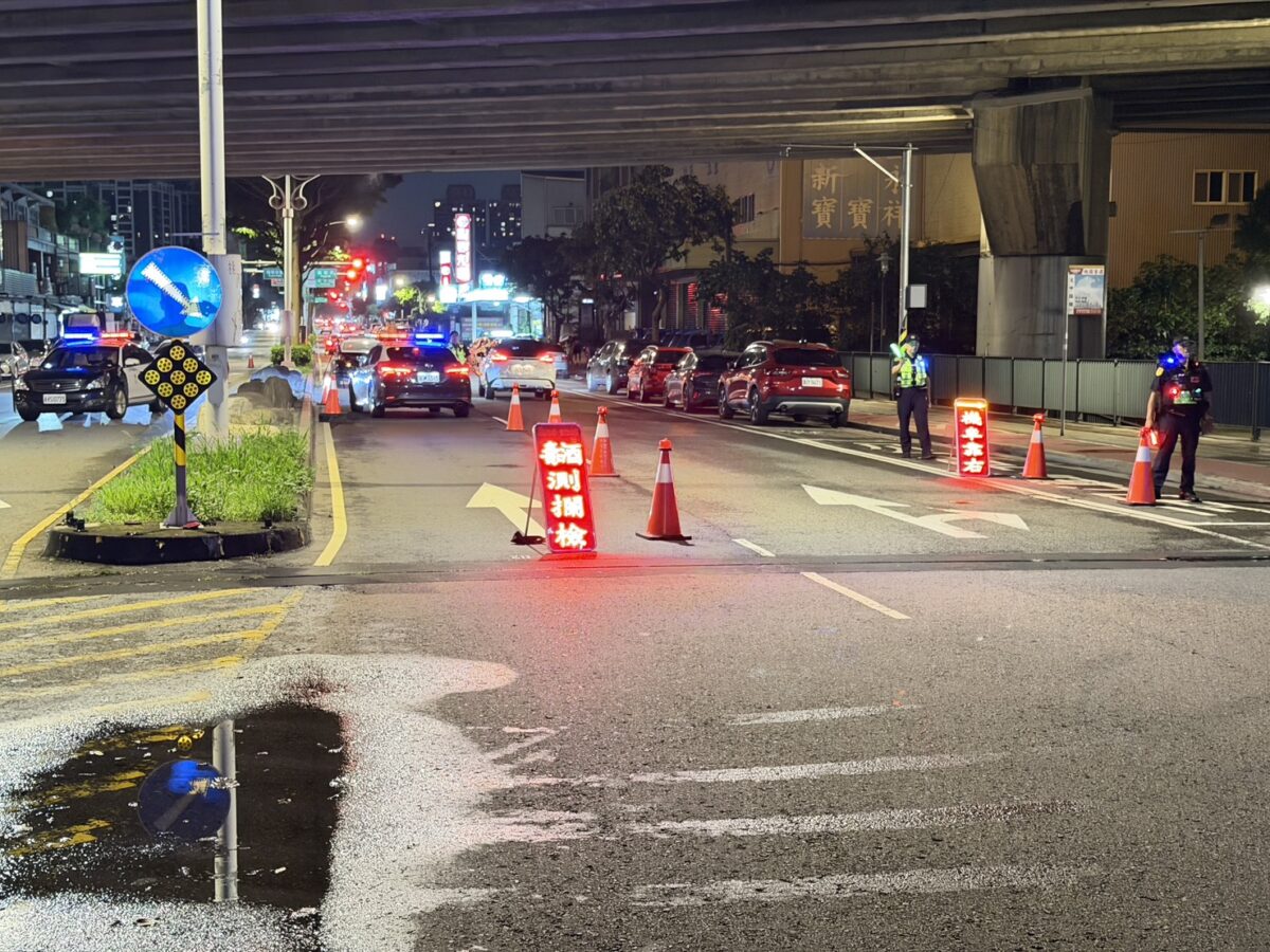 雷霆掃蕩毒駕!桃警全天候封鎖路檢 追查喪屍煙彈供毒源 S 81903651