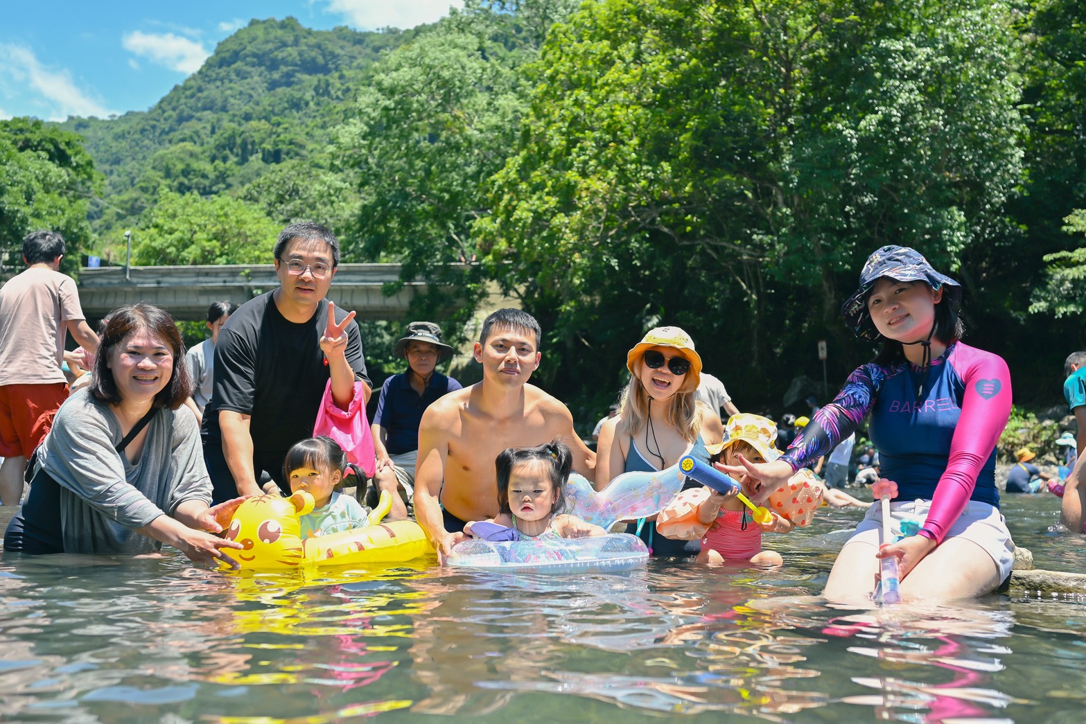 桃園唯一合法溪流戲水區在這!端午連假單日吸1500人造訪消暑 S 95649797 0