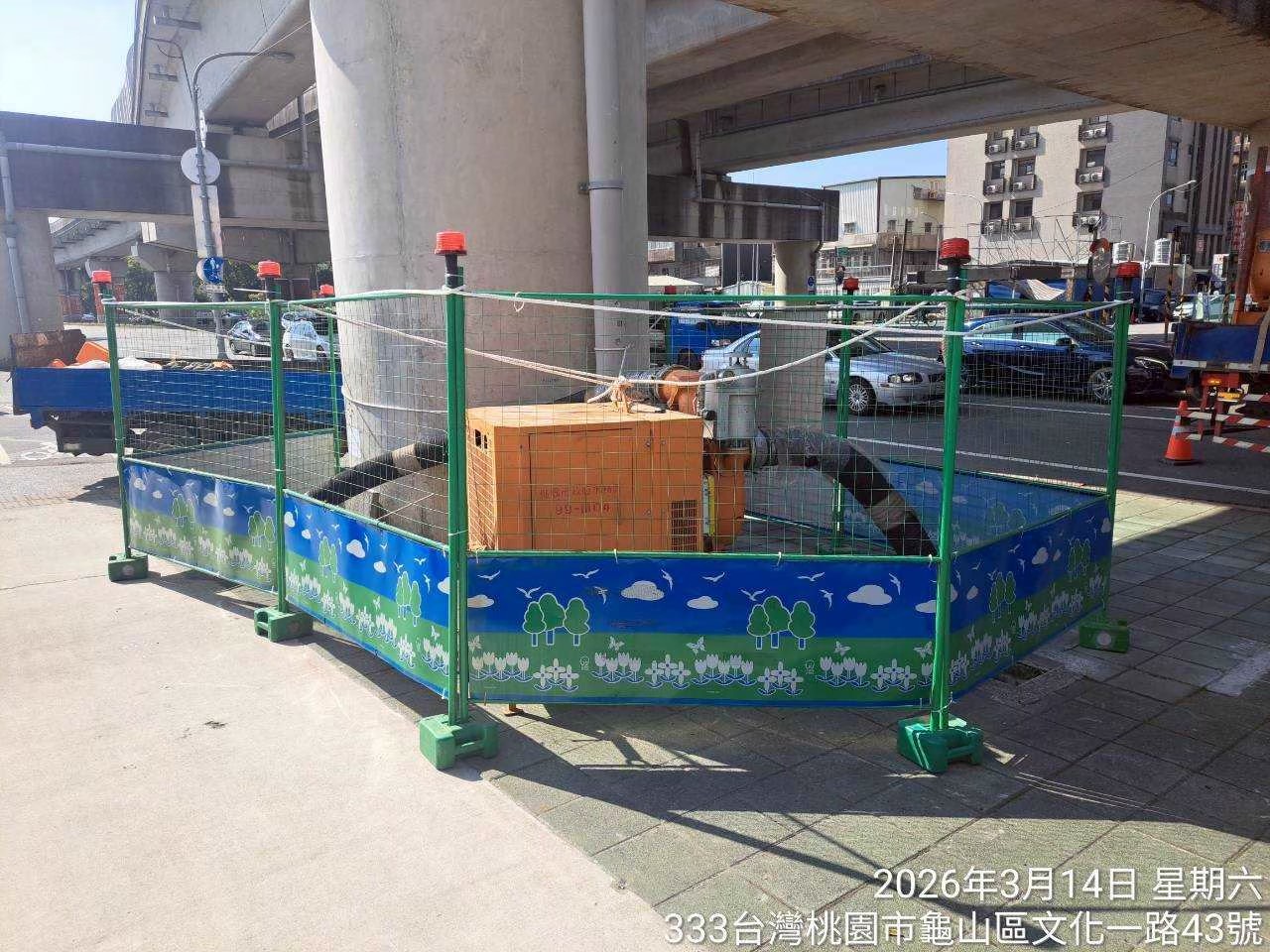 颱風季來臨 桃園市水務局6處易淹水點預佈抽水機 S 97591333