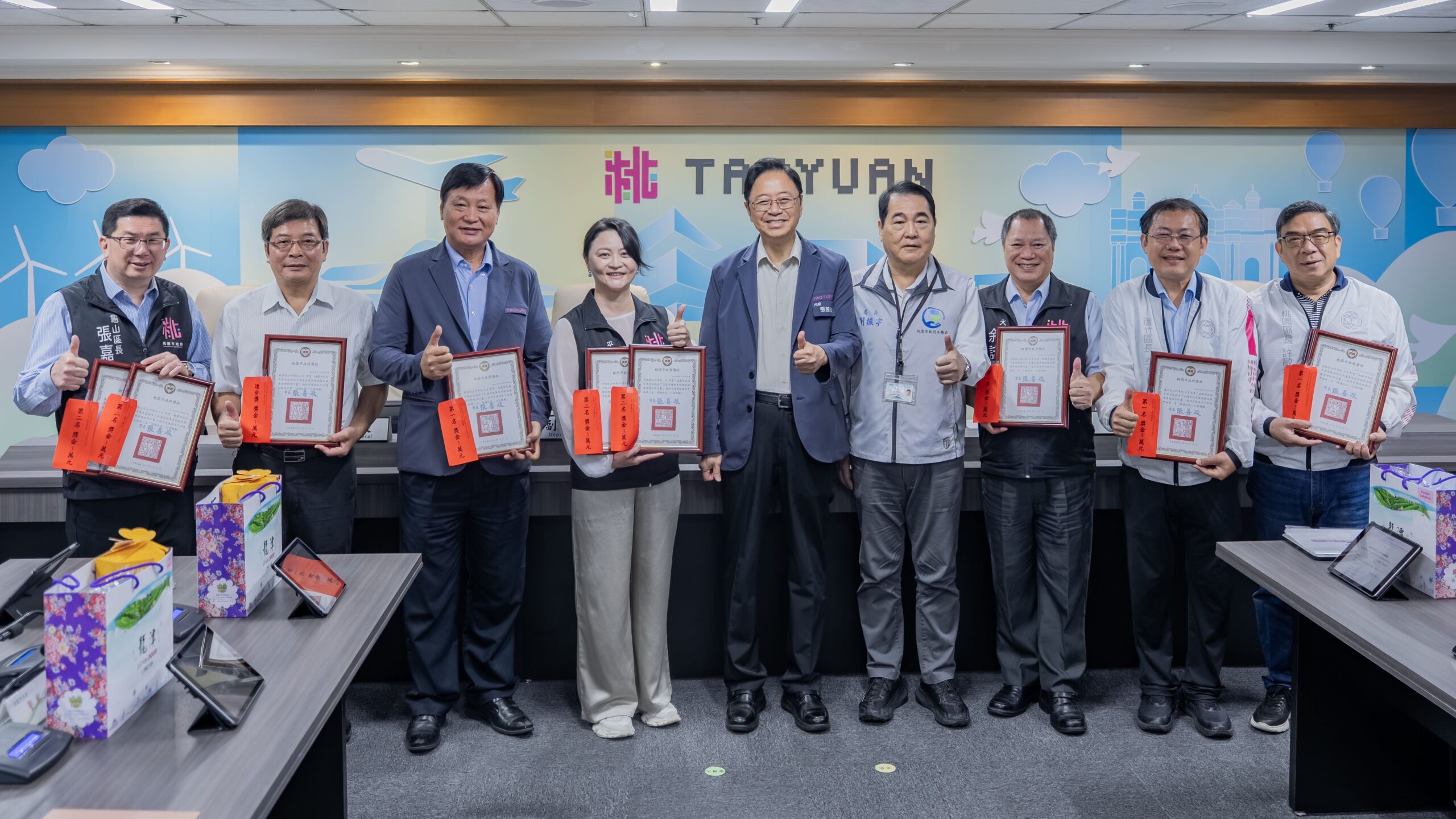 桃園排水維護管理評比出爐 這些區公所獲表揚 桃園排水維護管理評比出爐 這些區公所獲表揚