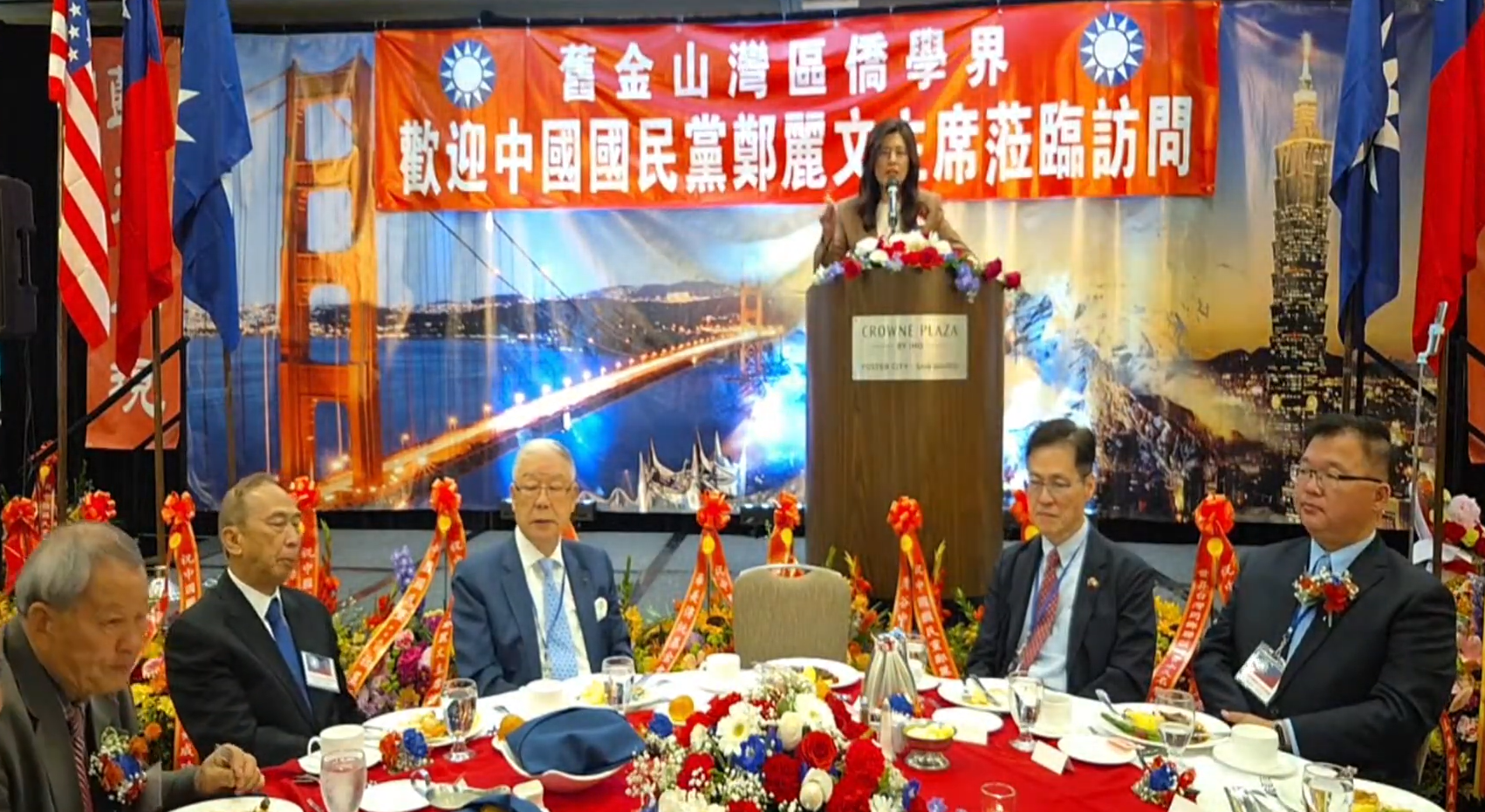 出席舊金山僑宴 鄭麗文坦言:若沒鄭習會「我只是陽春黨主席」 出席舊金山僑宴 鄭麗文坦言:若沒鄭習會「我只是陽春黨主席」