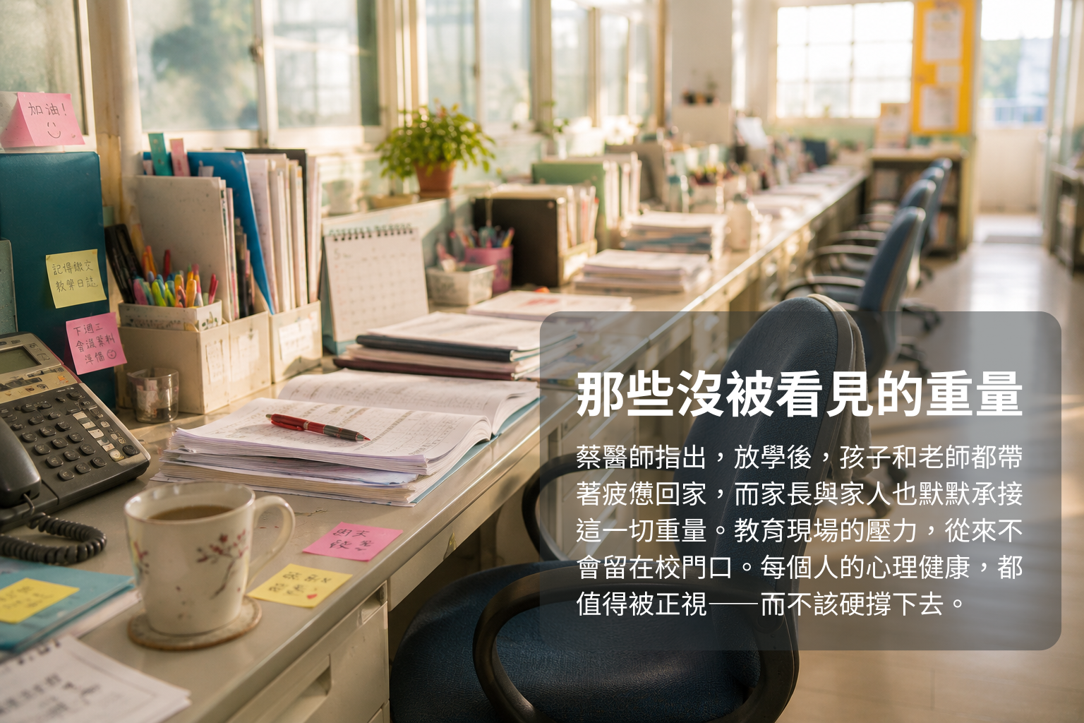 韓劇《鐵拳教育》掀共鳴 恩主公醫:加害者背後也可能傷痕累累 gw4787