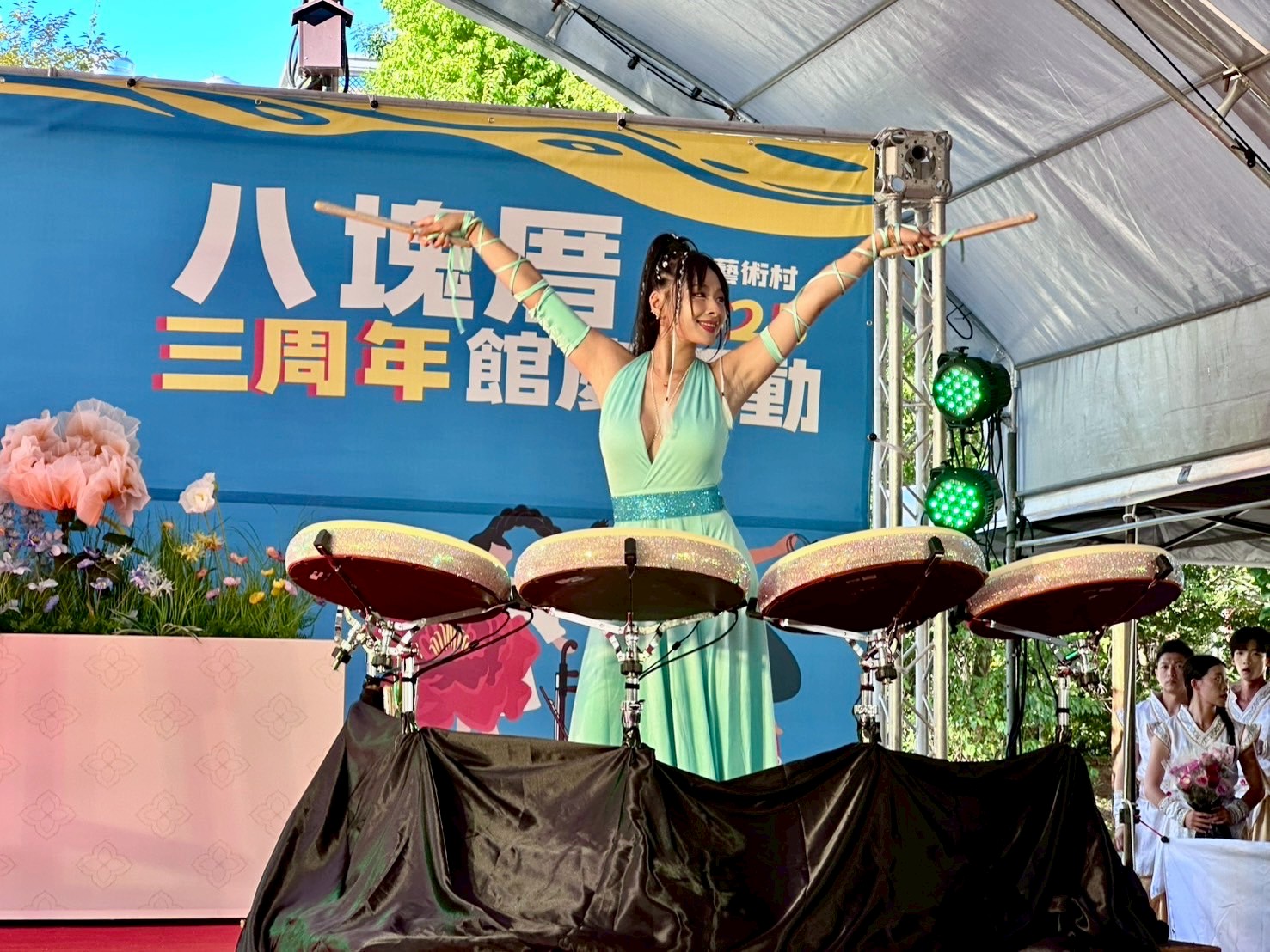 宋坤傳藝鼓藝精湛，傳統與現代交織 0