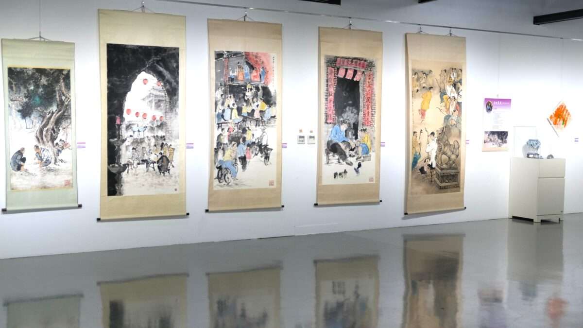 武陵十友書畫社55週年「再現武陵」聯展桃園展演中心盛大開幕 武陵十友書畫社「再現武陵」聯展2 0