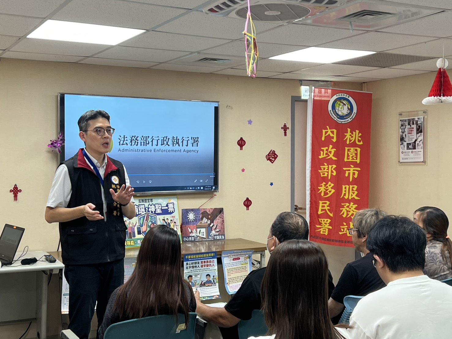 桃園分署攜手移民署辦宣導 籲新住民勿出借證件供人買車 0210