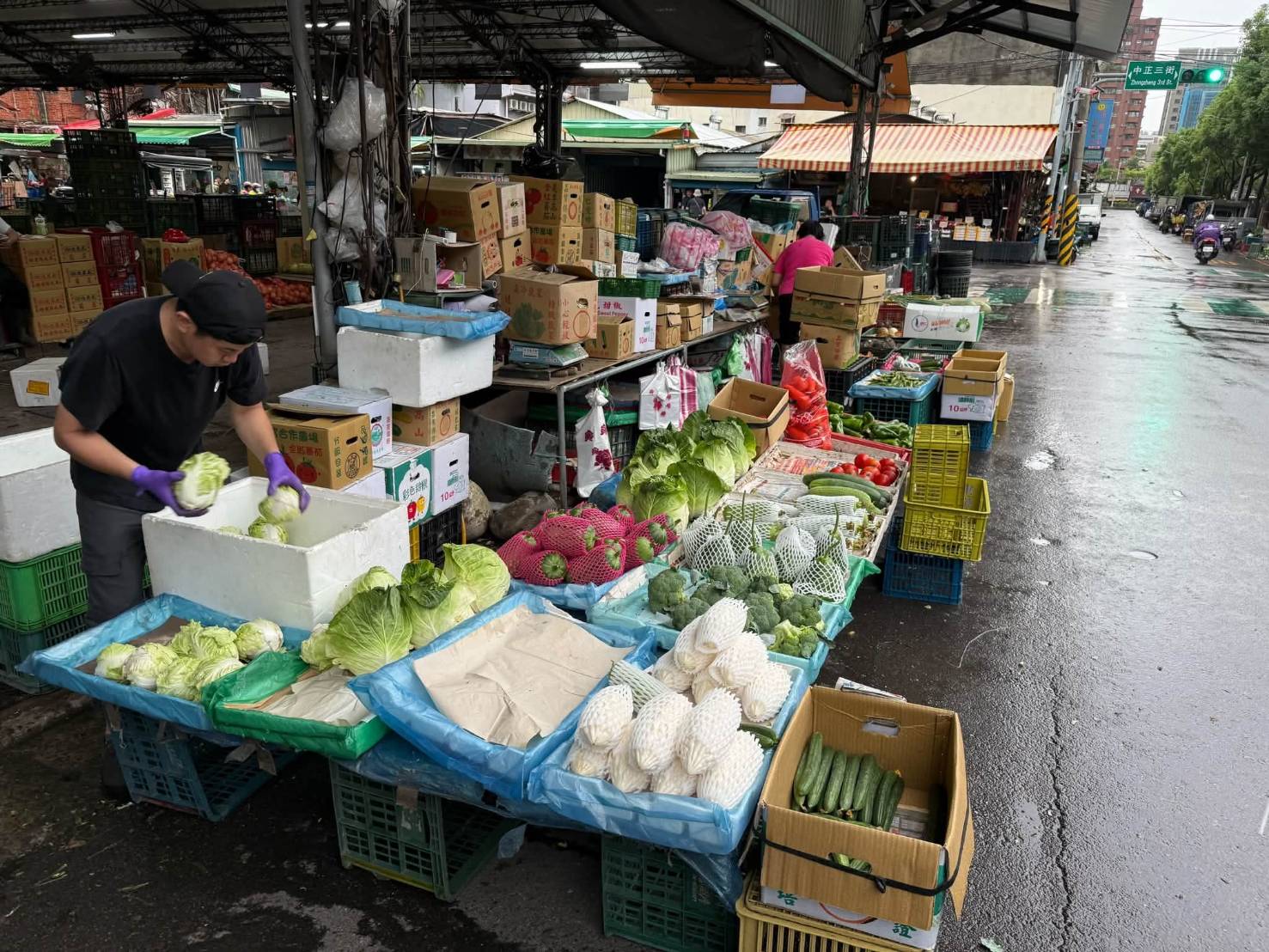 颱風導致到貨量減少 桃園蔬菜批發市場平均交易價格上漲34% 1091925 0