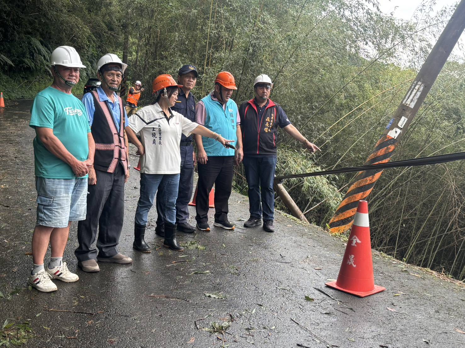 巴威颱風肆虐！桃園復興區多處崩塌、落石 880戶停電