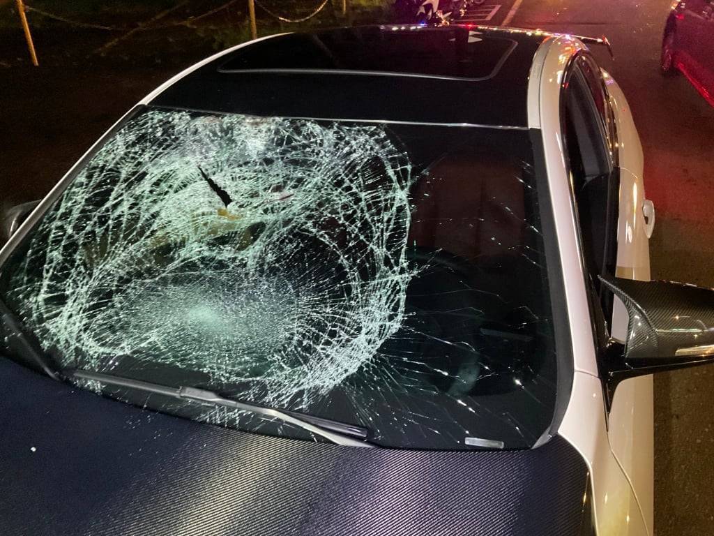 【有片】八德介壽路轎車猛撞自行車！騎士噴飛送醫不治