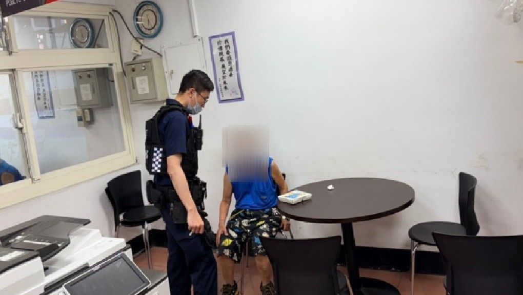 蘆竹7旬騎士迷途險中暑 警靠1招查身分助團圓 847980